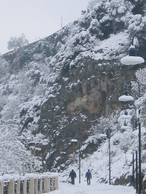 Spoleto e la neve